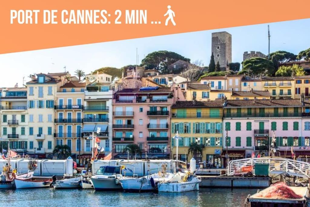 Le Clemenceau By Apirent #Cosy #200M Des Plages #Wifi Cannes Esterno foto