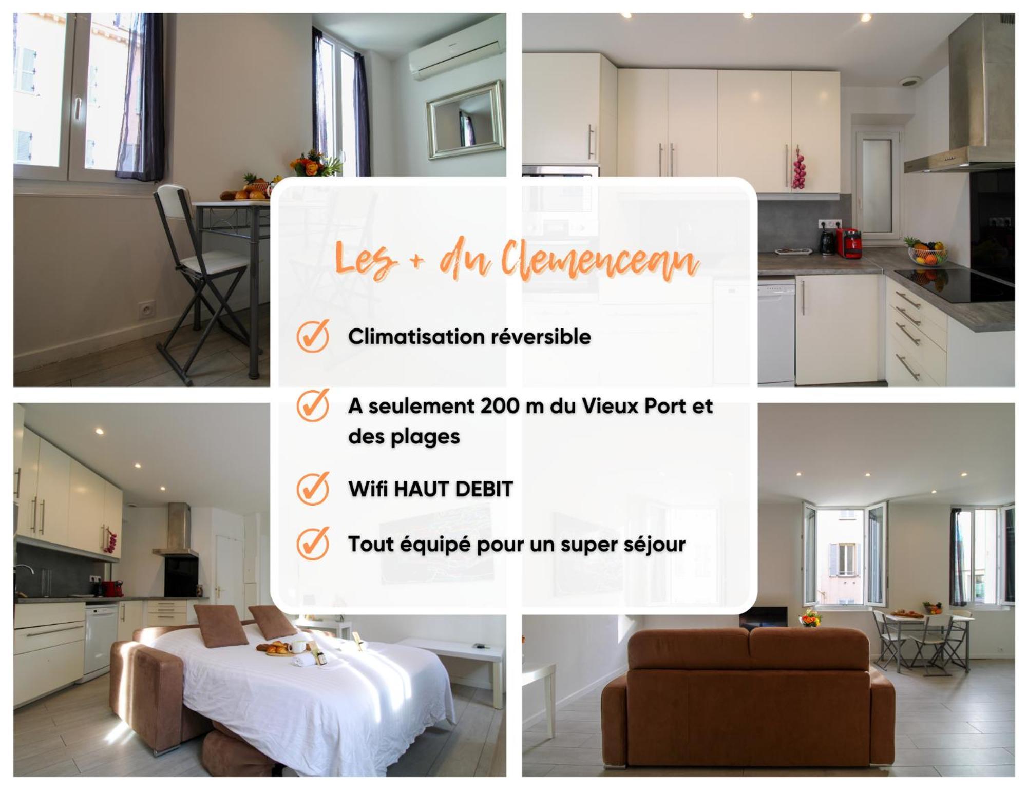 Le Clemenceau By Apirent #Cosy #200M Des Plages #Wifi Cannes Esterno foto