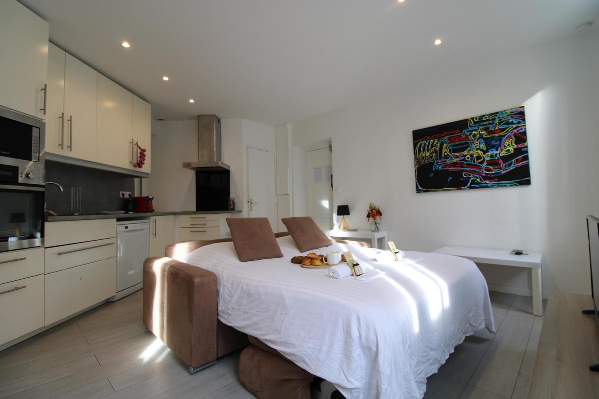 Le Clemenceau By Apirent #Cosy #200M Des Plages #Wifi Cannes Esterno foto
